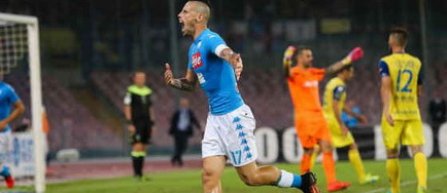Hamsik a marcat golul 100 pentru Napoli in partida cu Chievo Verona, scor 2-0